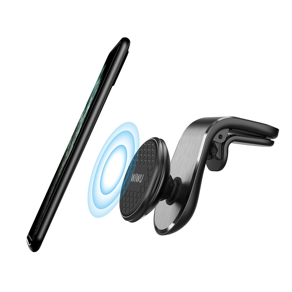 Wiwu CH006 360 Derece Dönebilen Havalandırma Tasarım Araç Telefon Tutucu - 5 Wiwu CH006 360 Derece Dönebilen Havalandırma Tasarım Araç Telefon Tutucu - 5